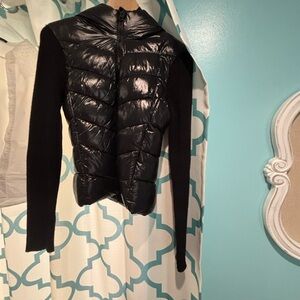 Stradivarius Black Puffer Jacket